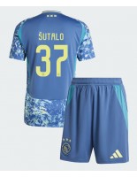 Ajax Josip Sutalo #37 Bortedraktsett Barn 2024-25 Korte ermer (+ bukser)